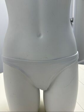 Milly White Bikini Bottoms